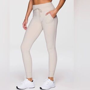 Avalanche Women's Drawstring Waist Fitted Jogger Leggings with Pockets